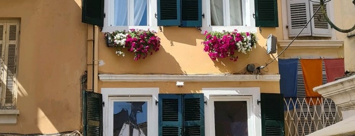 Old Town of Corfu is one of Corfu, Greece.