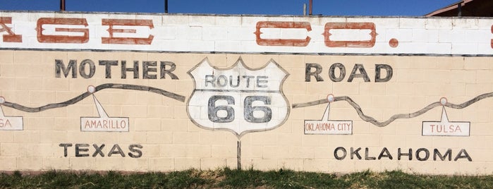 Wall Map Of Route 66 is one of NM/AZ Road Trip.