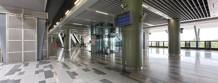 RapidKL Kwasa Damansara (KG04/PY01) MRT Station is one of MRT.