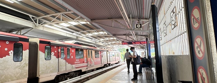 RapidKL Cempaka (AG6) LRT Station is one of along.