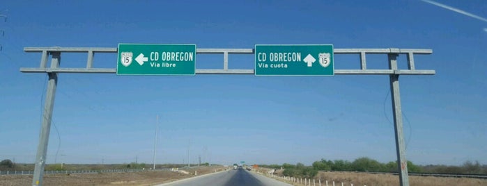 Carretera 85 Navojoa- Obregon is one of Lugares favoritos de Ernesto.