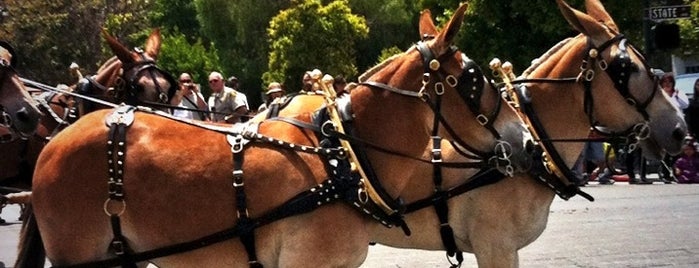 El Desfile Histórico/ Fiesta Horse Parade is one of Santa Barbara.
