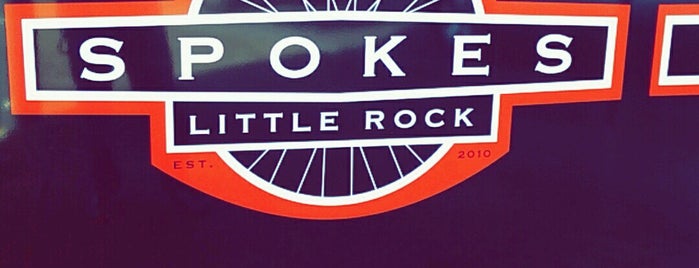 Spokes Bike Shop is one of Little rock.