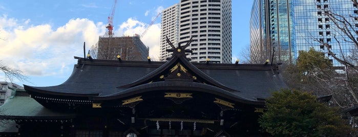 新宿十二社 熊野神社 is one of 御朱印をいただいた寺社記録.