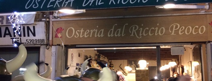 Osteria dal Riccio Peoco is one of Venice.