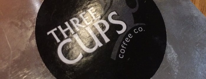 Three Cups Coffee Co. is one of Posti che sono piaciuti a Celine.