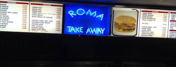 Roma is one of Dublin.