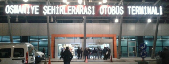 Osmaniye Şehirler Arası Otobüs Terminali is one of Locais curtidos por Kürşat.