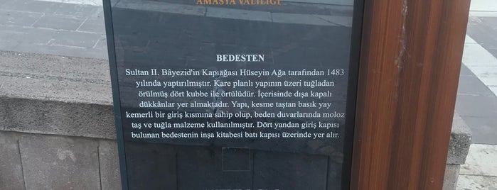Bedesten Kapalı Çarşı is one of Amasya.