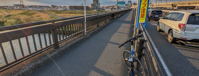 戸田橋 is one of 自転車deラン.