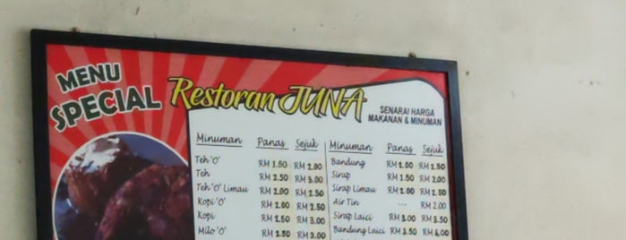 Restoran Juna Nasi Kukus is one of Food in Kuantan, Pahang.