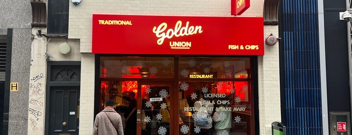 The Golden Union Fish Bar is one of London - Favorites.