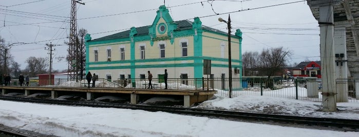 Ж/Д станция Барыбино is one of สถานที่ที่ Igor ถูกใจ.