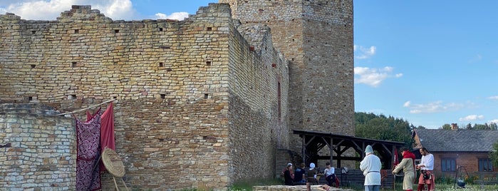 Ruiny zamku Kazimierza Wielkiego is one of Województwo Łódzkie - co warto zobaczyć.