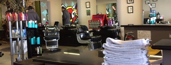 Locals Barbershop is one of Pick up the CS Independent.