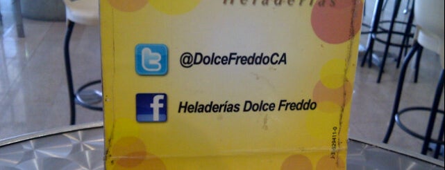 Heladeria Dolcefreddo is one of lugares a visitar.