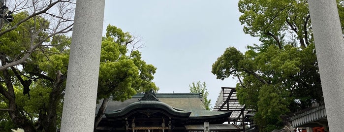 Ishikiri Tsurugiya Shrine is one of Osaka.