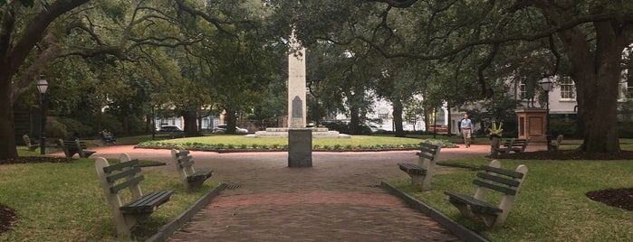 Washington Square Park is one of Charleston!.