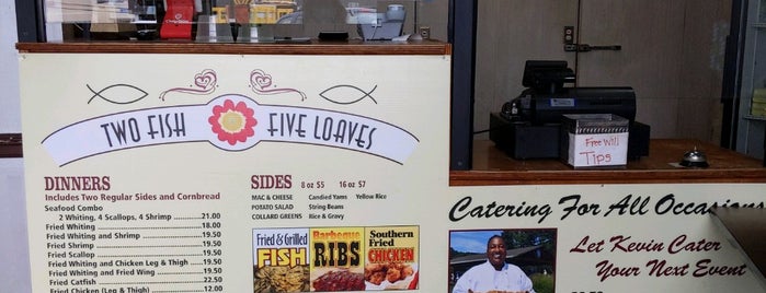 Two Fish And Five Loaves Classic Soulfood is one of Must GO Restaurants.