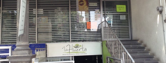 Restaurante Vegetariano La Huerta is one of vegana.