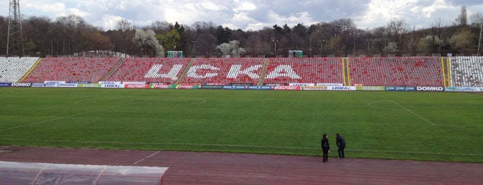 Стадион "Българска Армия" (Bulgarian Army Stadium) is one of Sofia.