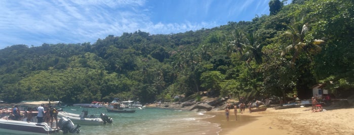 Praia da Fome is one of Ilhabela.