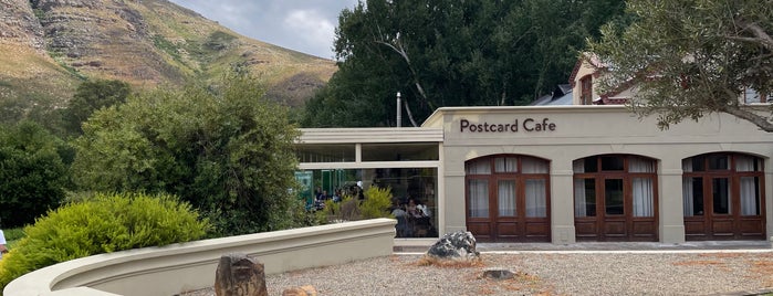 Postcard Cafe is one of South Africa.