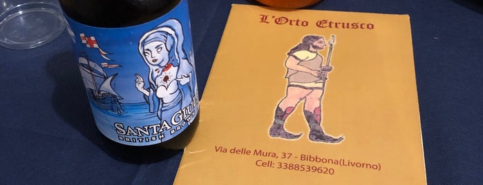 L'Orto Etrusco is one of Toscana 2019.