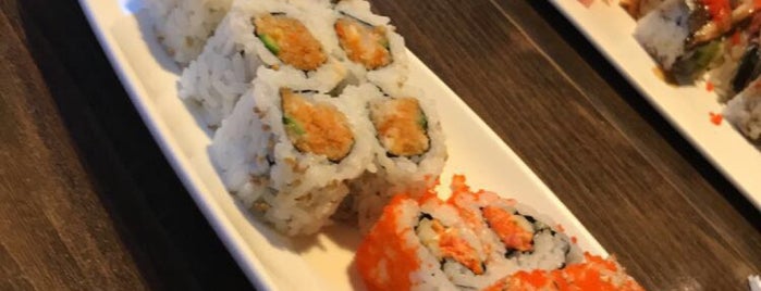 Yama Sushi is one of places to eat.