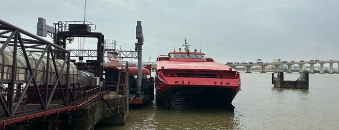 Macau Maritime Ferry Terminal is one of 4 the Jet Set Gen. [  ] x [  ]. Connect 4!.