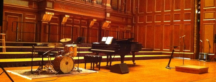 New England Conservatory of Music is one of Boston's Best Performing Arts - 2012.