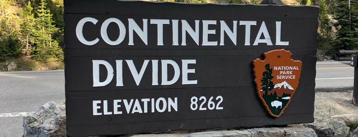 Continental Divide - Elevation 7, 988' is one of Yellowstone + Grand Teton.