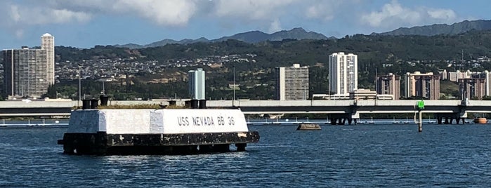 USS Nevada BB-36 Memorial is one of WWII Historic Oahu Sites.