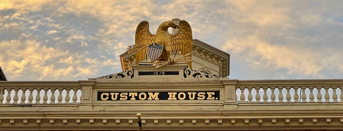 The Custom House is one of boston + salem.