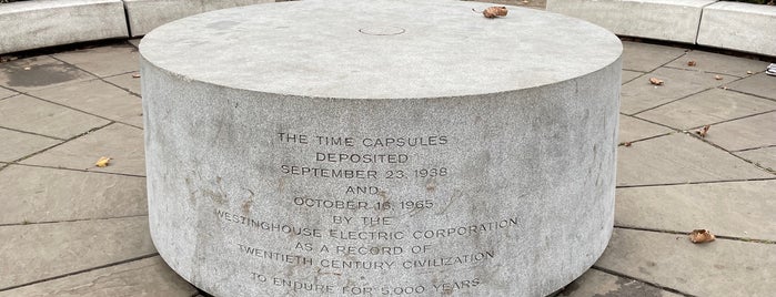 Westinghouse Time Capsules is one of NYC.