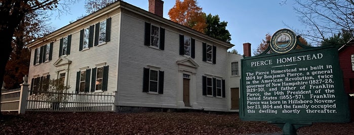 Franklin Pierce Homestead is one of Northeastern.