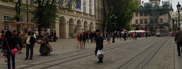 Площа Ринок is one of Lviv, August–1 2014.