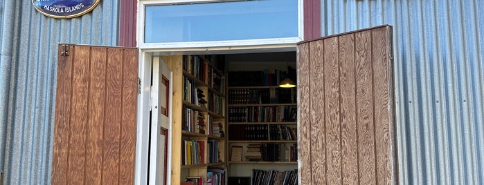 The Old Bookstore is one of Iceland.