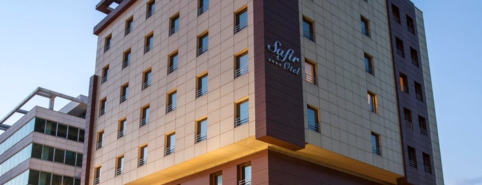 Safir Hotel Gaziantep is one of Posti che sono piaciuti a Fatih.