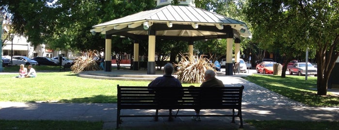 Healdsburg Plaza is one of napa/sonoma.