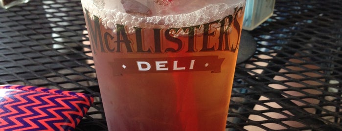 McAlister's Deli is one of Local Faytown Food!.