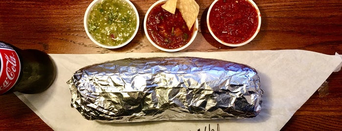 Austin’s Burritos is one of สถานที่ที่ PrimeTime ถูกใจ.
