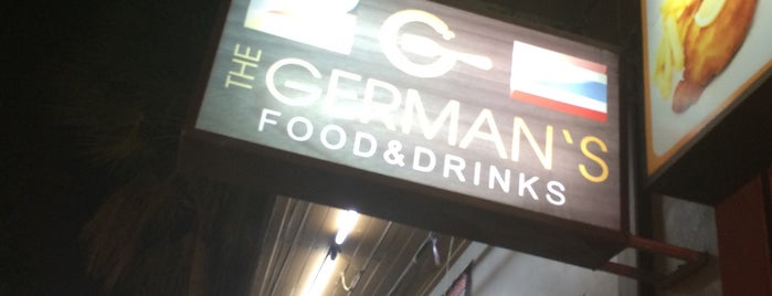 the german's snackbar is one of Koh Phangan.