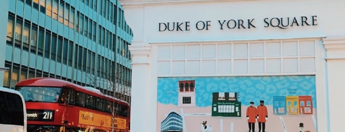 Duke of York Square is one of London.