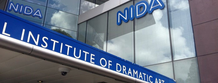 National Institute of Dramatic Arts (NIDA) is one of Lugares favoritos de Andrew.