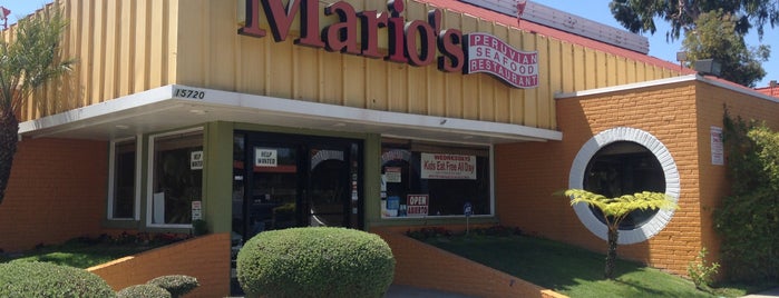 Mario's Peruvian Restaurant is one of สถานที่ที่ Marisol ถูกใจ.
