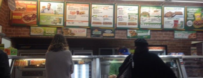 Subway is one of 20 favorite restaurants.