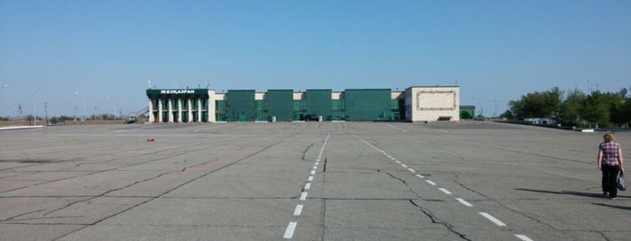 Zhezkazgan Airport (DZN) is one of KZ Airports.