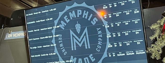 Memphis Made Brewing is one of M+C Memphis.