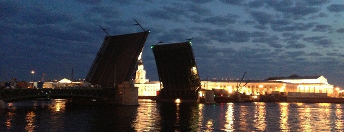 Palace Bridge is one of Мосты Санкт-Петербурга.